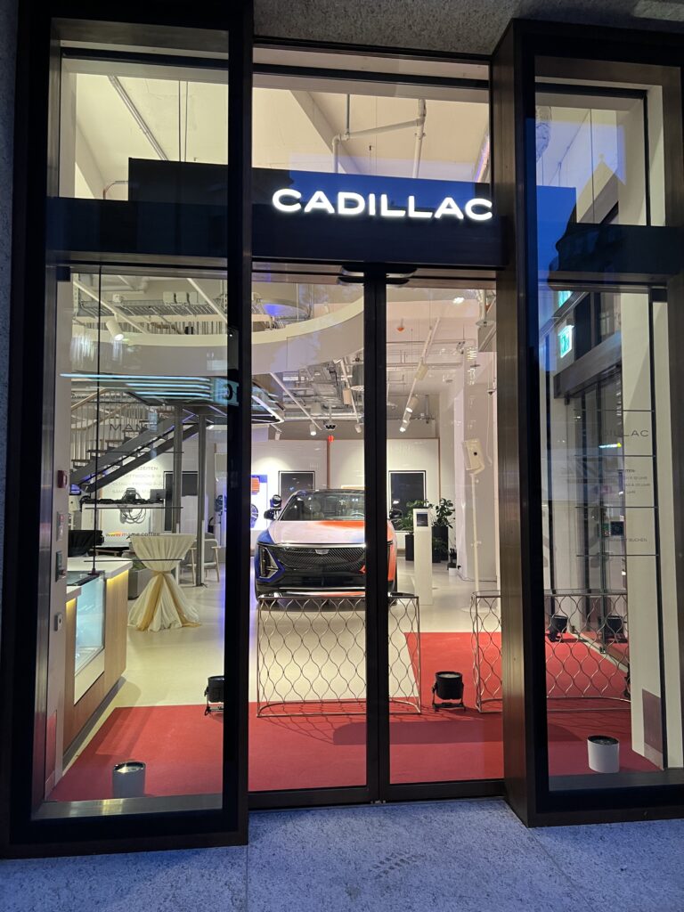 Cadillac Store Opening Zürich